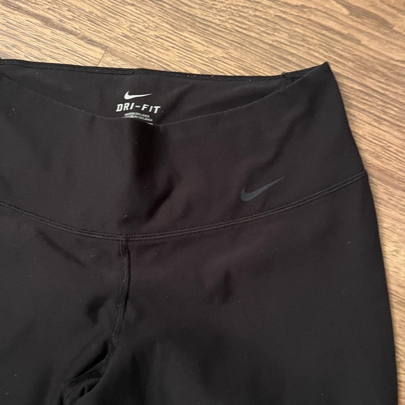 Black Nike Low Rise Straight Leg Pants Small - Picture 2 of 3